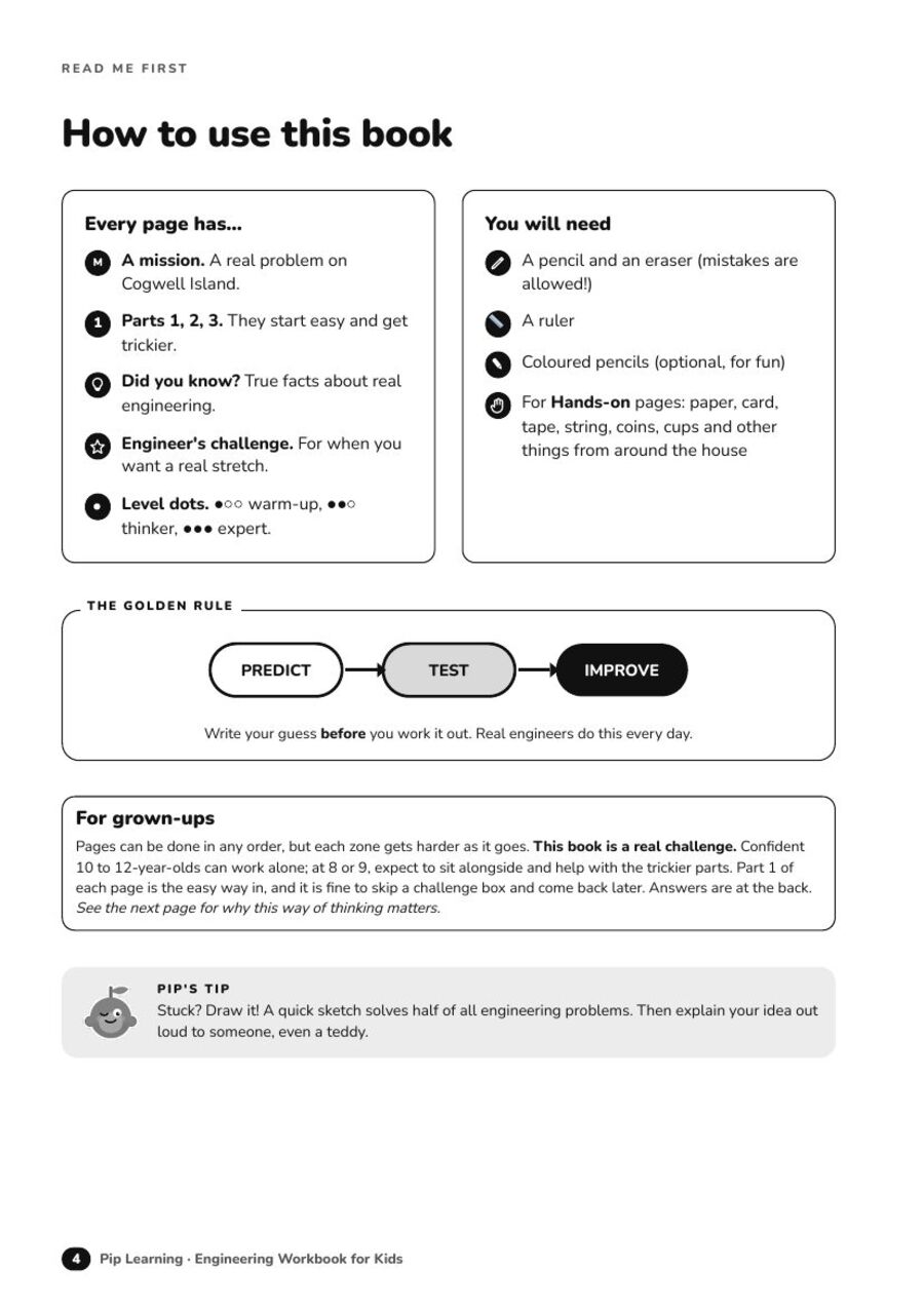 How to use this book page